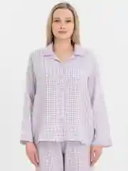 Сиреневый комплект для сна, пижама