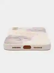 Бежевый чехол для iPhone 11 12 13 14 15 Pro Max Plus mini 7 8 XR X XS Max с принтом коты айфон
