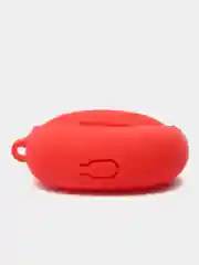 Красный чехол на Realme Buds Air 3 Neo для беспроводных наушников КАРТОФАН силиконовый, матовый
