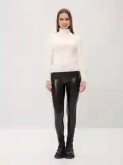 Белый водолазка женская