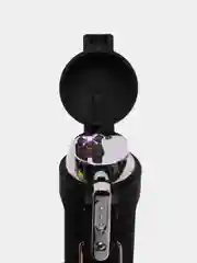 Синий зажигалка электронная с фонариком, с зарядкой USB, походная, в подарочной упаковке