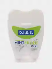 Зеленый зубная нить невощеная D.I.E.S, зубочистки, с нитью для чистки зубов