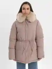 Бежевый куртка женская, зимняя