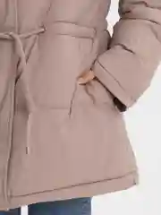 Бежевый куртка женская, зимняя