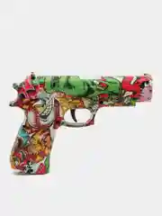 Зеленый пистолет стреляющий орбизами, orbeez gun, гидробол, гидрогелиевое оружие