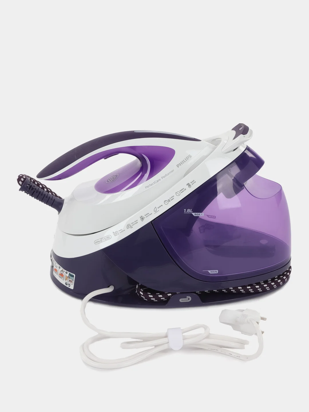 Парогенератор PHILIPS GC8752/30, 2600Вт, титаново-керамическая подошва
