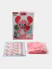 Фуксия 3d-конструктор от 1500 деталей, детский конструктор из мини-блоков/ куроми / панда / аниме