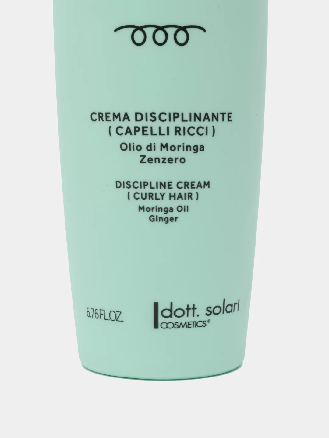 Крем для дисциплины вьющихся волос GLAM CURLY HAIR, Dott.Solari, 200 мл