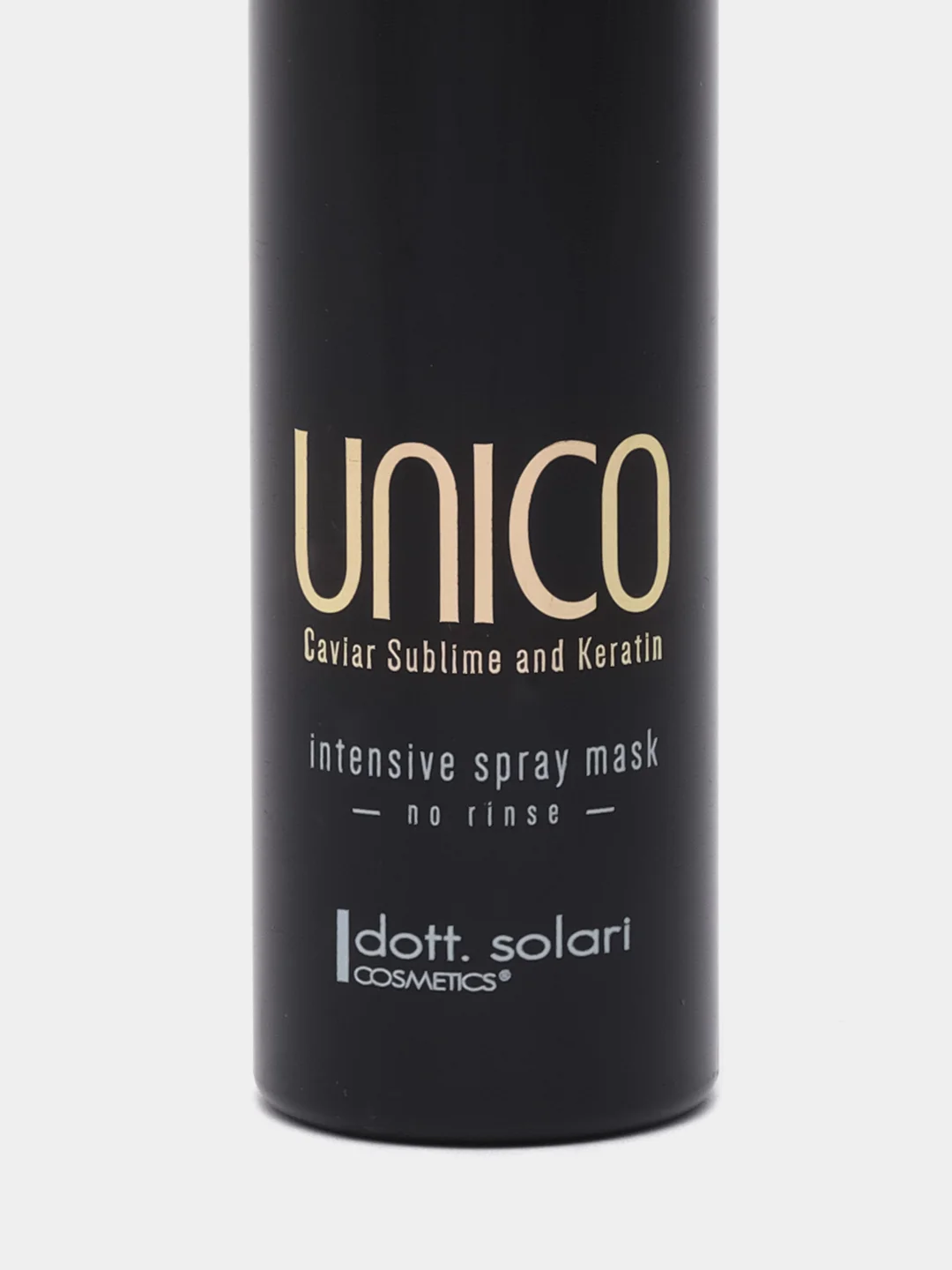 Маска-спрей мгновенного действия с экстрактом черной икры, UNICO, Dott.Solari, 60 мл