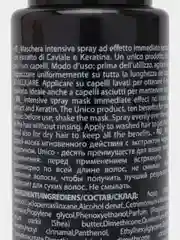Маска-спрей мгновенного действия с экстрактом черной икры, UNICO, Dott.Solari, 60 мл