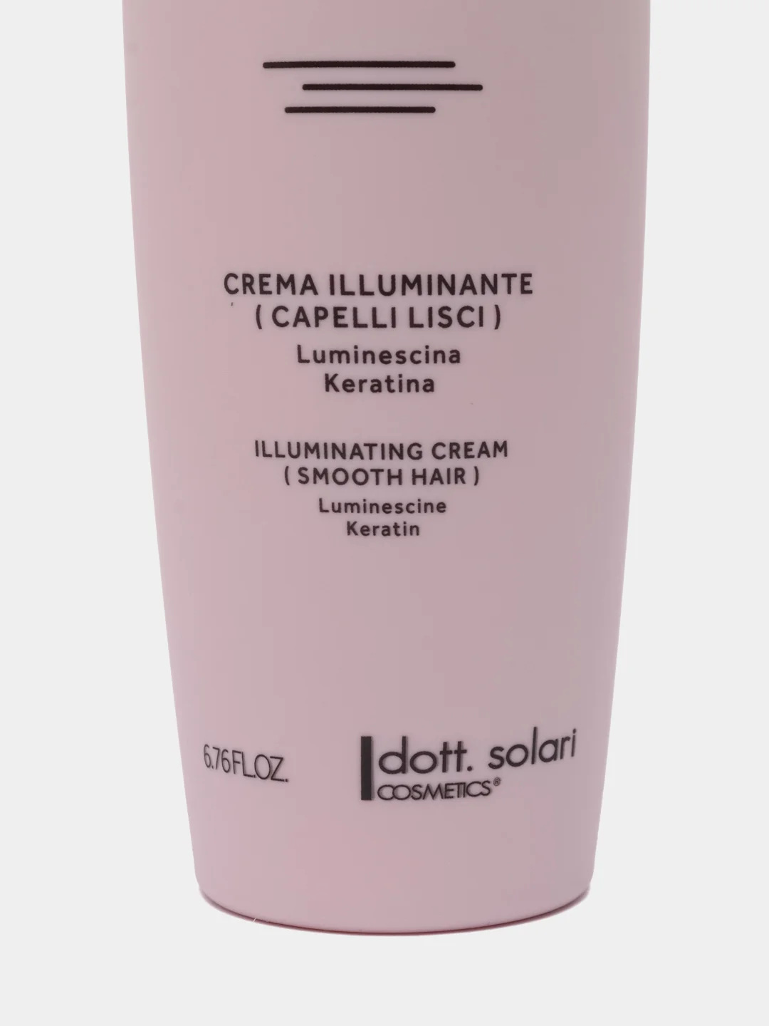 Крем для гладкости и блеска волос GLAM SMOOTH HAIR, Dott.Solari, 200 мл