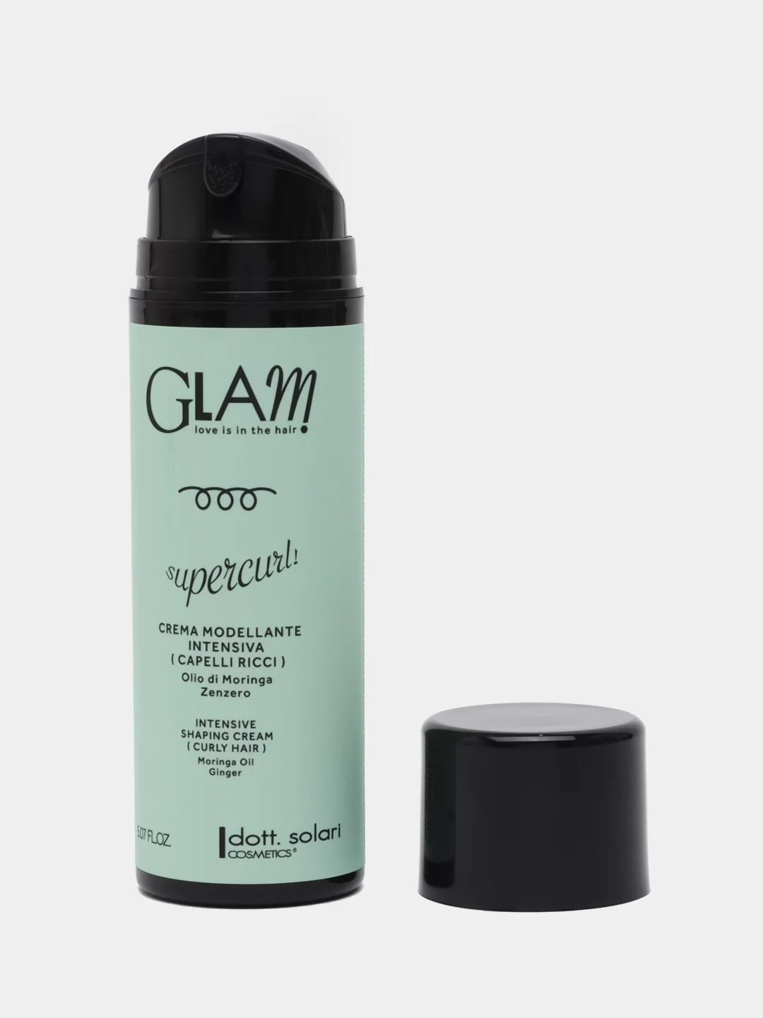 Крем интенсивный для придания объема для вьющихся волос GLAM CURLY HAIR, Dott.Solari, 150 мл