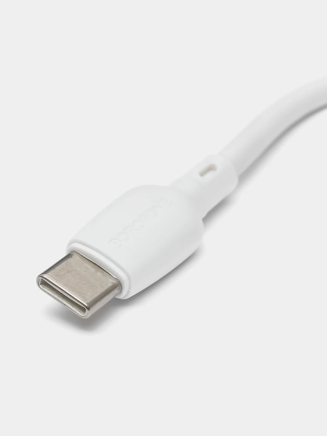 Белый кабель Type-C Lightning BX93, 3А, PD 20W, ПВХ, 0,25 м