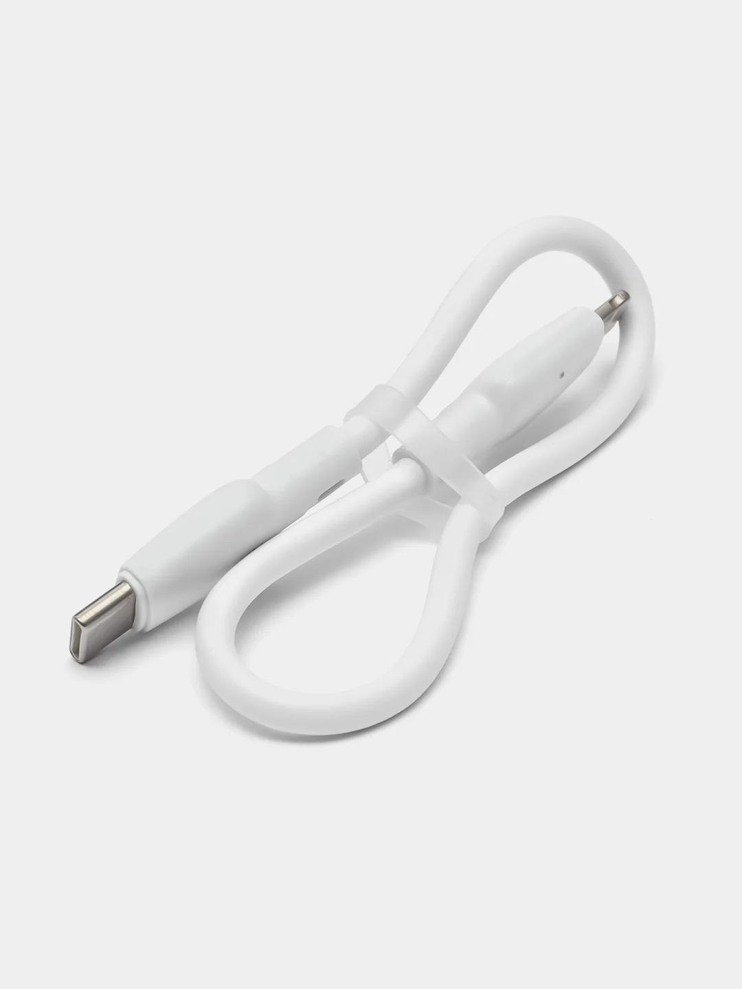 Белый кабель Type-C Lightning BX93, 3А, PD 20W, ПВХ, 0,25 м
