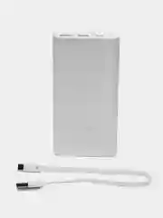 Серебряный внешний аккумулятор Power Bank, 10000 mah, 22.5 W, PB100DZM