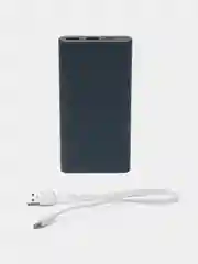 Серебряный внешний аккумулятор Power Bank, 10000 mah, 22.5 W, PB100DZM