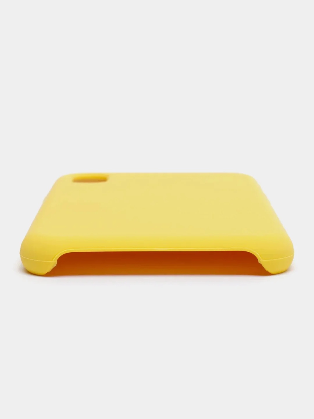 Желтый чехол Silicone Case ( Чехол силиконовый ) для iPhone X