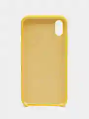 Желтый чехол Silicone Case ( Чехол силиконовый ) для iPhone X