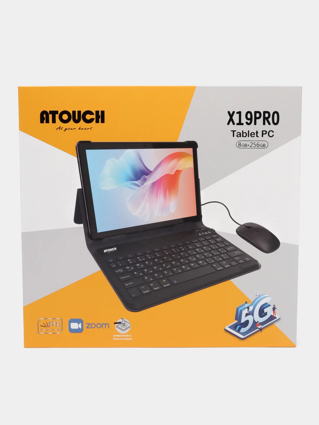 Зеленый планшет ATOUCH S -TAB1, с клавиатурой Tablet PC,  10.1,  IPS, 4G, LTE/5G, 2 SIM