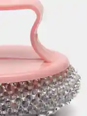 Розовый бытовая щетка, стальная