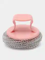 Розовый бытовая щетка, стальная
