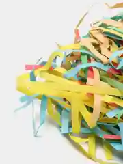 Разноцветный бумажный наполнитель для подарков, подарочная стружка
