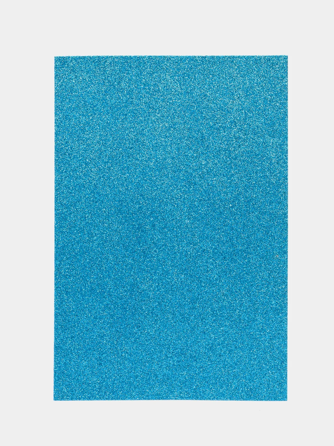 Синий фоамиран глиттерный 2 мм (20*30 см)