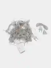 Белый новогодняя гирлянда, 2 размера, 3 цвета, украшение