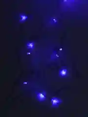Желтый новогодняя гирлянда, 2 размера, 3 цвета, украшение
