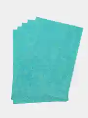 Лазурный фоамиран глиттерный 2 мм (20*30 см)
