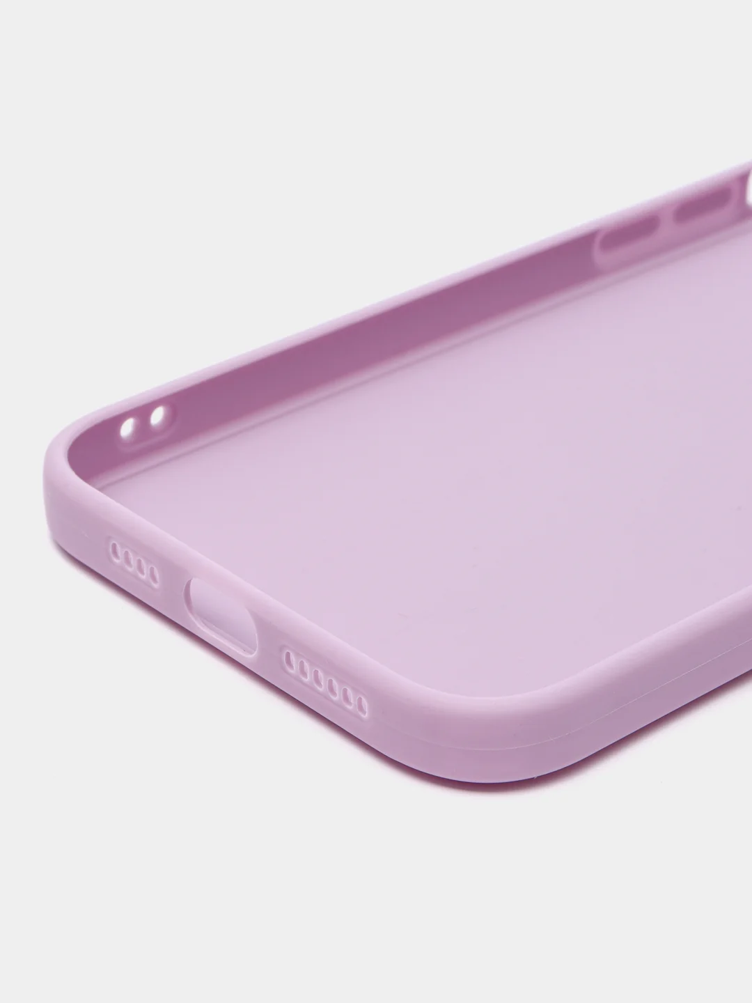 Сиреневый чехол на iPhone 14, 14 Pro, 14 Pro Max, разные цвета