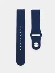 Синий силиконовый ремешок для часов КАРТОФАН на Xiaomi Amazfit Bip/Bip Lite/GTR 42mm/GTS, ColMi