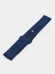 Синий силиконовый ремешок для часов КАРТОФАН на Xiaomi Amazfit Bip/Bip Lite/GTR 42mm/GTS, ColMi