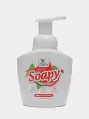 Жидкое мыло-пенка Soapy "Сочный арбуз", пенный дозатор, 400 мл, Clean&Green