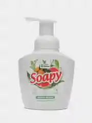 Жидкое мыло-пенка Soapy "Грейпфрут и зелёный чай", пенный дозатор, 400 мл, Clean&Green