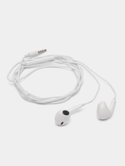 Наушники Hoco M1 Max, mini jack 3,5 mm, белый