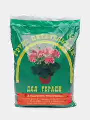 Грунт для герани, земля для цветов - герани, пеларгоний