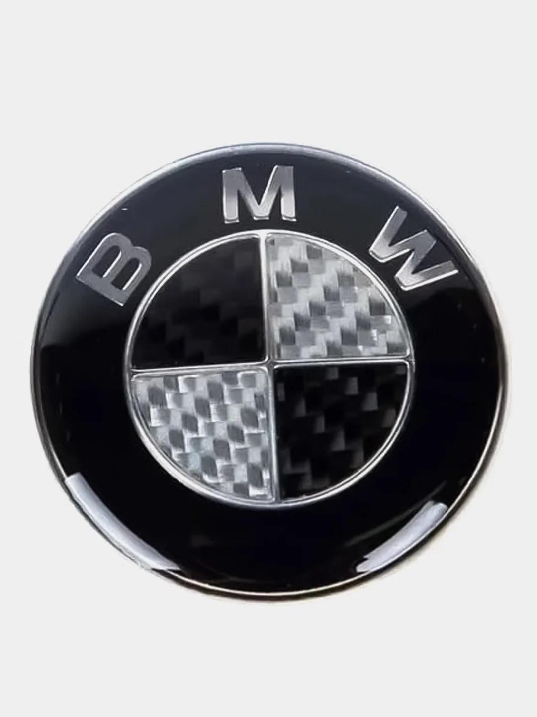 Прозрачный эмблема наклейка на руль BMW 45 mm