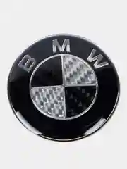 Прозрачный эмблема наклейка на руль BMW 45 mm