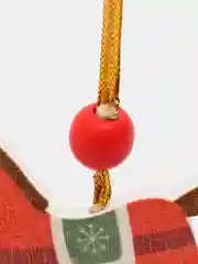 Алый ёлочная игрушка, из дерева