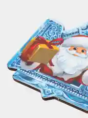 Темно-синий ёлочная игрушка, из дерева