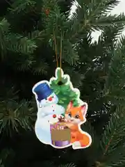 Зеленый ёлочная игрушка, из дерева