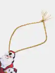 Коричневый ёлочная игрушка, из дерева