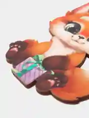 Оранжевый ёлочная игрушка, из дерева