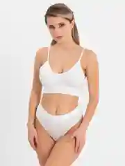 Белый комплект нижнего белья