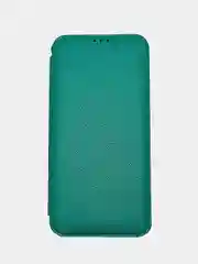 Зеленый чехол книжка с защитой камеры TECNO POVA 4 / TECNO POVA NEO 2, кожа , усиленные углы