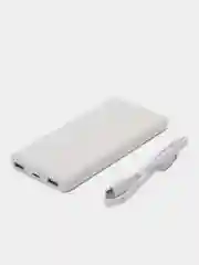 Белый внешний аккумулятор Xiaomi Power Bank Lite P16ZM, 10000 mAh, 22.5 W
