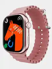 Розовый умные часы Smart Watch 10 серия / 9 серия / 8 серия / ULTRA / CALL 4G