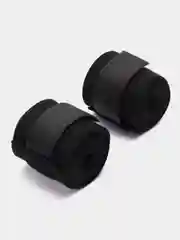 Черный бинт для бокса, набор 2 шт, хлопковые