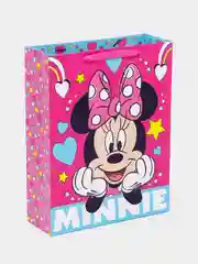 Пакет подарочный "Minnie" (Минни Маус), 31 х 40 х 11,5 см